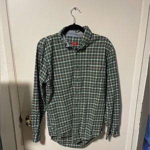 IZOD men’s plaid shirt size S